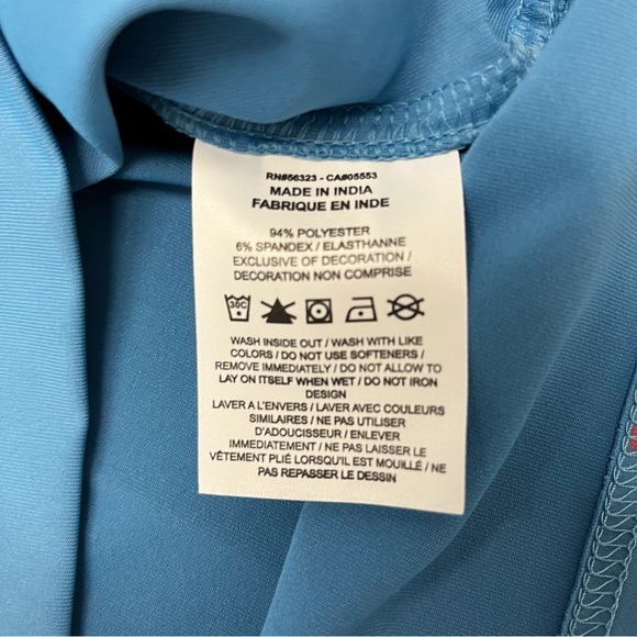 Nike Dri-Fit Men’s Golf Polo Shirt Lobster All Over Print Blue Size Large - Picture 9 of 10